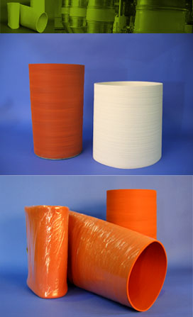 Seamless rubber tubing